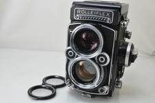 Item Rollei Rolleiflex 2.8F TLR Planar 80mm F/2.8 Film Camera 6497EX