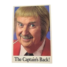 Vintage Captain Kangaroo School Zone Postcard NOS The Captain's Back! 
