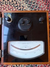 Rawson  Electrical Instrument Co. Type 518 AC or DC Electrostatic Voltmeter
