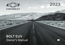NEW PRINTED BOOK 2023 Chevy Bolt EUV Owner Owner's User Operator Manual 315D