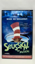 Seussical Broadway Richard Rodgers Ticket Promo Poster WHOS ON BROADWAY New York
