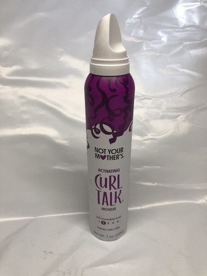 Not Your Mothers Activating Curl Talk Mousse Soft-touchable Hold