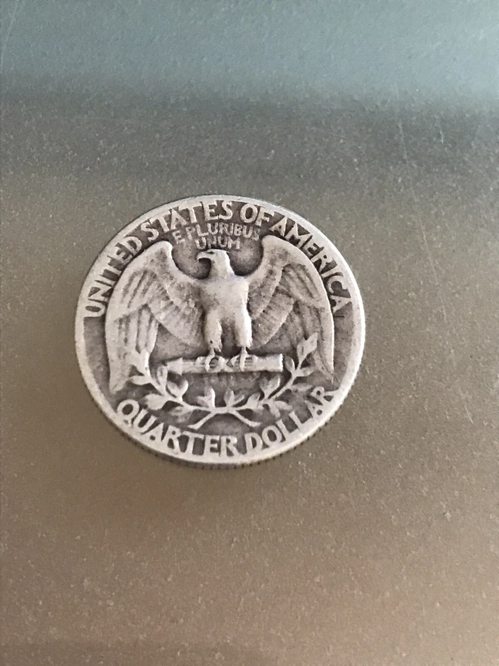 Quarto di dollaro Americano, Moneta argento 1946, quarter dollar silver U.S.A. - Immagine 2 di 4