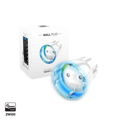 FIBARO Smart Steckdose Wall Plug Z-Wave Plus Leistungsmessung Weiß FGWPF-102 FW5