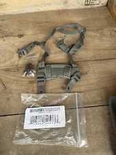 NEW ARMY ACH Helmet 4 Point Chin Strap Foliage Green ACU Camo 8470-01-530-0868