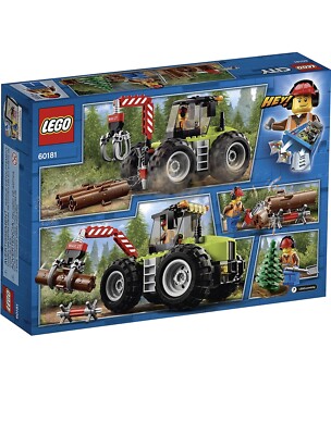 LEGO City Forest Tractor Construction Set #60181 - Factory Sealed