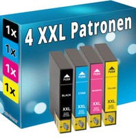4X Tinte Patronen FüR Epson 603 Xl Expression Home Xp 4100 Xp 4105 Xp 3105