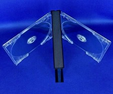 Replacement Double Disc Game Case - New / MINT Holds 2 - 4 Discs PS1 Quad Jewel