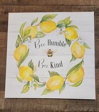Lot Of 2 Lemon Wreath Poster Print By Cynthia Coulter.   14