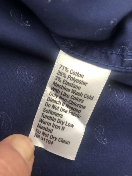 SADDLEBRED  Button-Down Button-Down Navy Paisley … - image 6