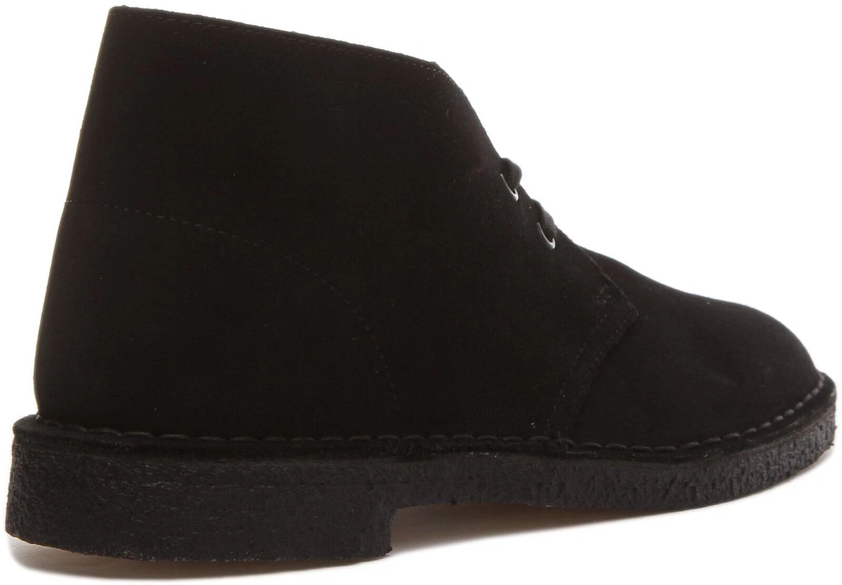 CLARKS ORIGINALS Desierto Botas ante Negro Chukka Hombre Talla UK 6-12