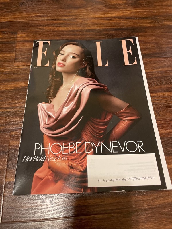 ELLE US Magazine October 2023 - Phoebe Dynevor Her Bold New Era