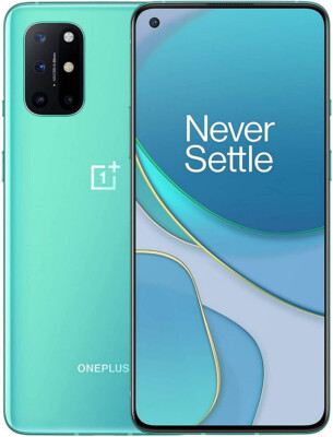 OnePlus 8T+ 5G, Fully Unlocked | 256 GB, Green, 6.55 in | Grade B-, Heavy Shadow
