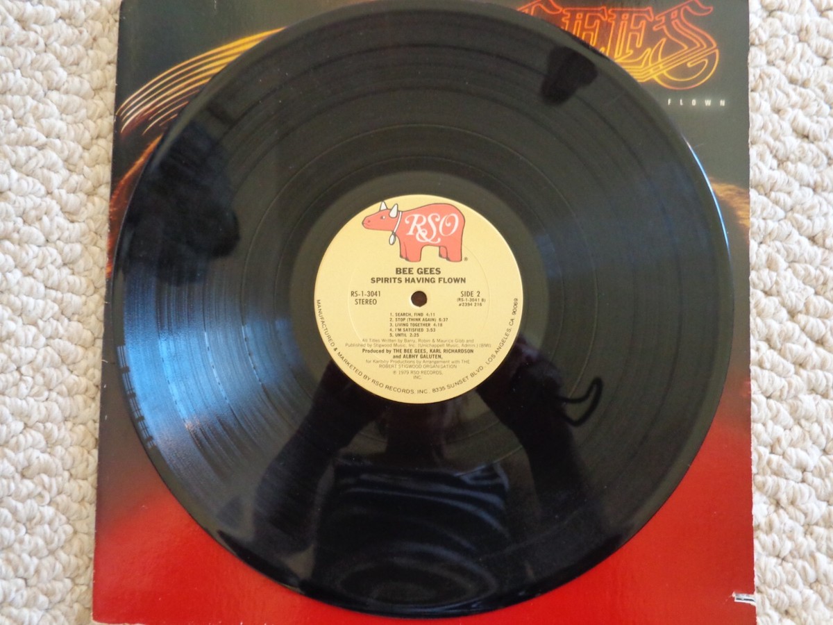 SPIRITS HAVING FLOWN by BEE GEES LP GATEFOLD ALBUM RS-1-3041