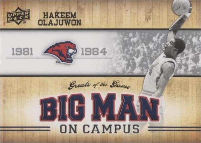 2009-10 Upper Deck Greats of the Game - Hakeem Olajuwon #115 - 1 of 2