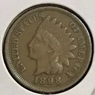 U.S. Indian Cent Prem VF 1898
