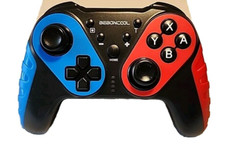 Beboncool Wireless Pro Game Controller Nintendo Switch Joystick Gamepad Blue/Red