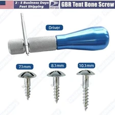 Dental GBR Bone Tent Screw Driver Tenting Fixation Guide Regeneration Membrane