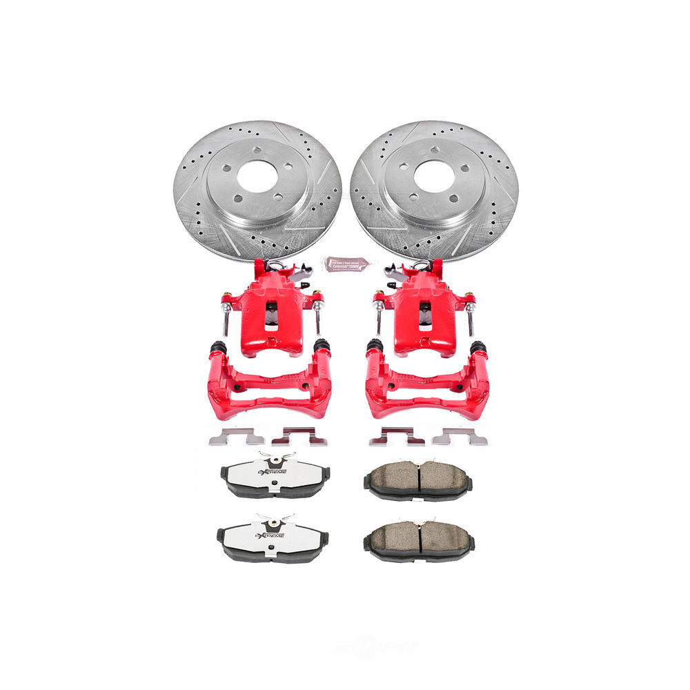 PowerStop Rear Track Day Brake Kit | 2005–2011 Ford Mustang (TDBK1384) main image 1
