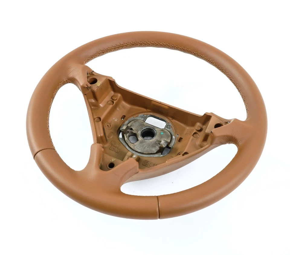 Lenkrad beziehen mit Leder für Porsche Cayenne Bj. 2009 NEU LEDER - Imagem 2 de 4