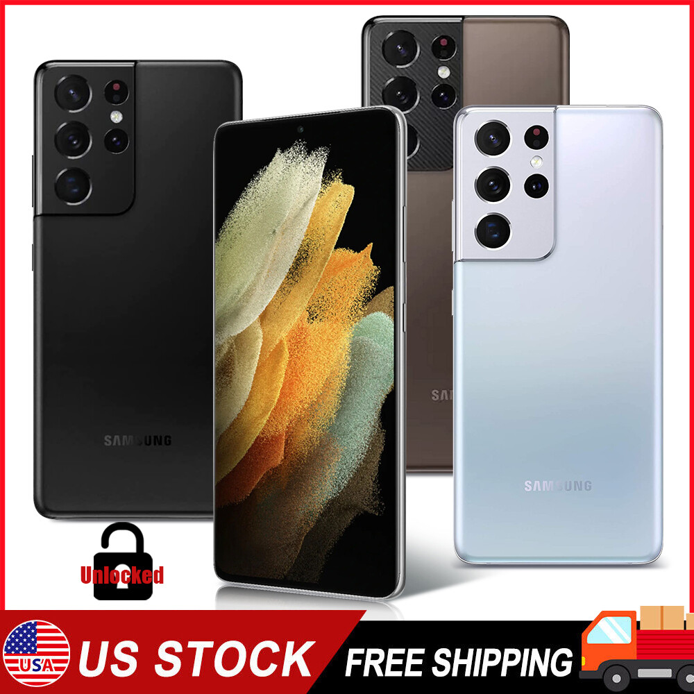 NEW SAMSUNG GALAXY S21 ULTRA 5G 128GB/256GB FULLY UNLOCKED SM