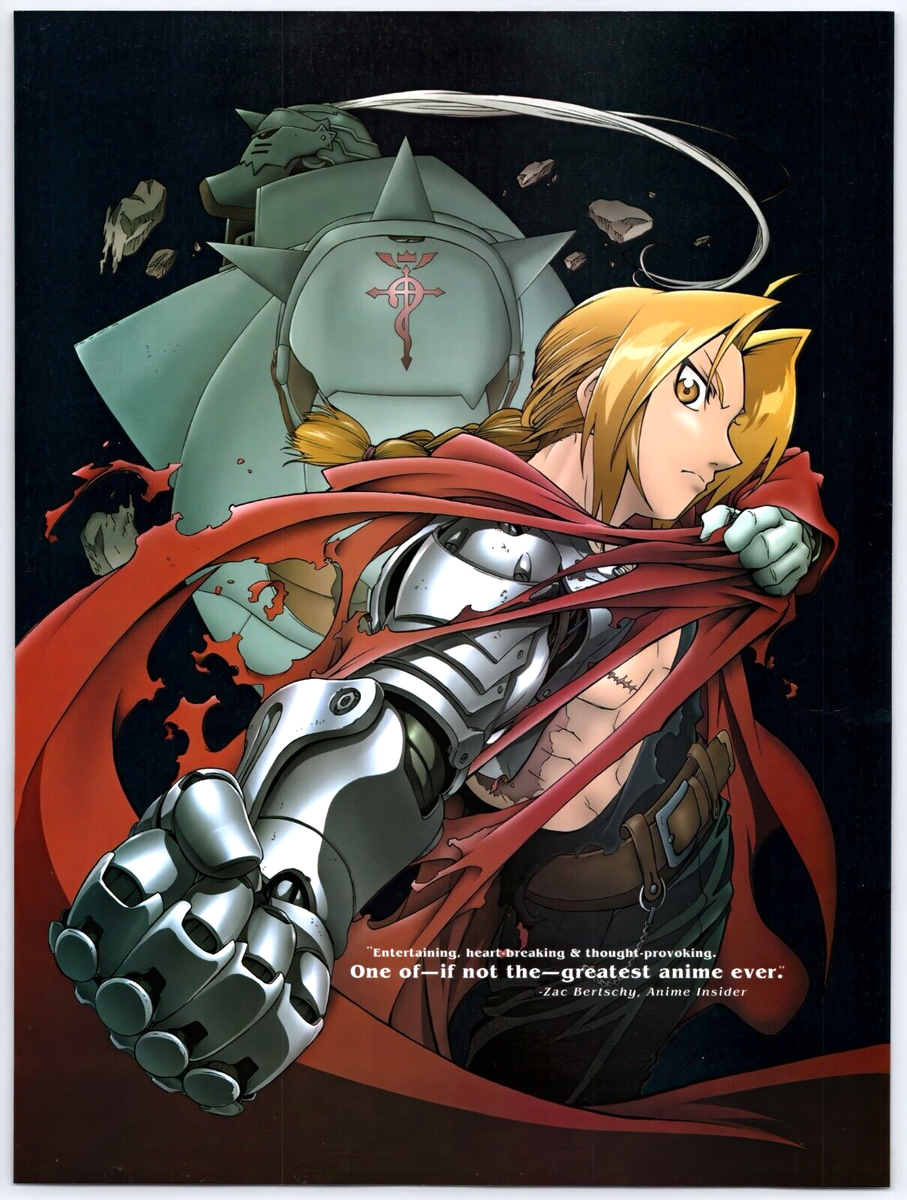 Wallpaper Full Metal Alchemist Brotherhood Opening Poster First