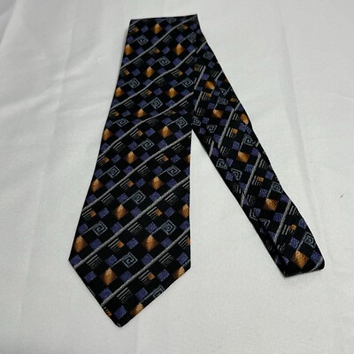 Omaggio Men s Italian Silk Tie Multicolor