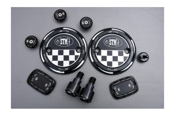 Kit accessoires STM ATX-N002 pour sublimer vos trajets en TMAX 530 noir