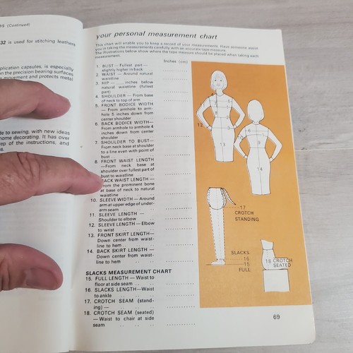 Vintage Singer Stylist Zig Zag Sewing Machine 834 Manual Instruction Booklet - Picture 14 of 15