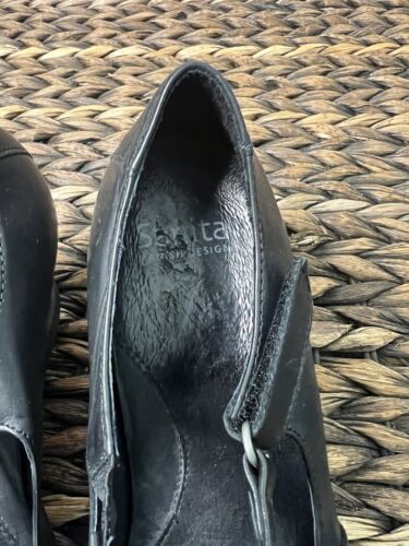 Sanita Wedge Shoe women M•1 Leather Size 39 - Picture 2 of 6