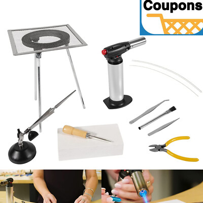 Jewelry Soldering Kit Butane Torch Solder Wire SFC Tools Sterling Silver Smith