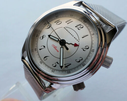 Mercedes Benz Classic Car Accessory Made in Germany Art Deco Alarm Retro Watch
