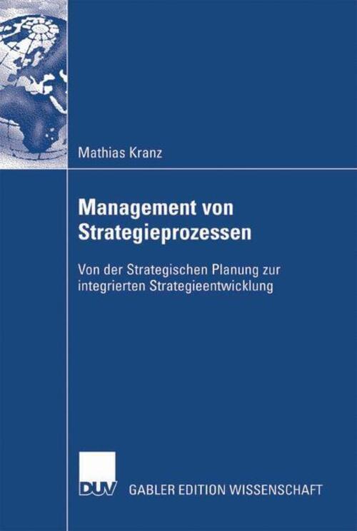 Thumbnail - Mathias Kranz | Management Von Strategieprozessen | Taschenbuch |