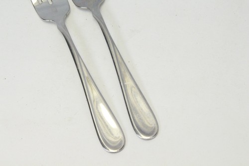 Oneida Flight Reliance Salad Forks 6-3/4" Glossy Stainless Lot of 2 - Picture 2 of 7