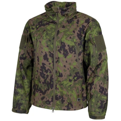 MFH Softshell Jacke Scorpion M05 Tarnung Outdoor Finnland Camouflage Windblocker