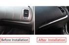 <!--F#f_0-->For Kia Forte K3 2014-2018 Chrome Steel Co-Pilot Passenger Dashboard Strip Trim<!--F/-->