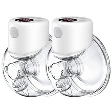 TSRETE S 12 Breast Pump, Double Wearable Breast Pump, Electric Hands-Free