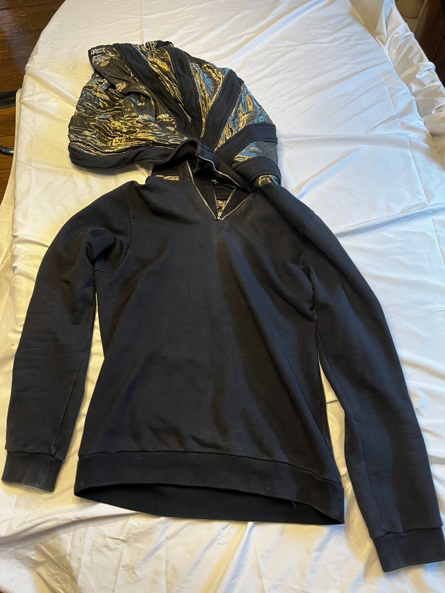 トップス Raf simons RAF SIMONS ラフシモンズ 01AW Riot 期 Patchwork Sweatshirts