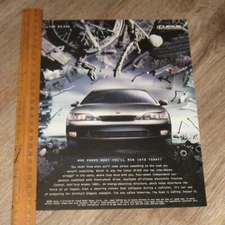 LEXUS Car AD 1998 ES 300 original ONE magazine page advertisement