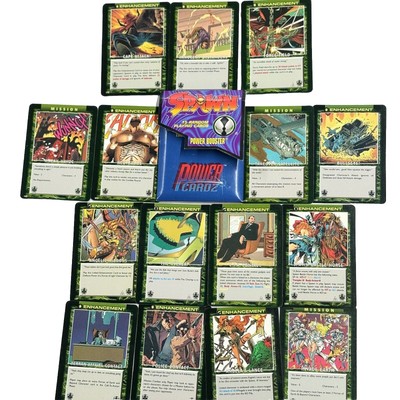 TRADING CARDS Spawn Power Booster Power Cardz Pack x15 Vintage Sammlerstück RAR 