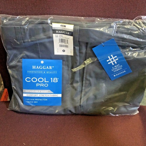 Haggar Men's Cool 18 Pro Expandable 