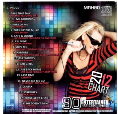 Mr Entertainer MRH90 Karaoke Serie CDG 18 Massive Hits Top Zustand