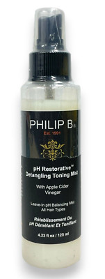 Philip B pH Restorative Detangling Toning Mist (125ml/4.23fl.oz) New