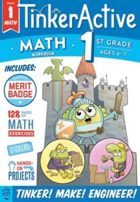 TinkerActive Workbooks: 1st Grade Math - Paperback By Krasner, Justin - GOOD