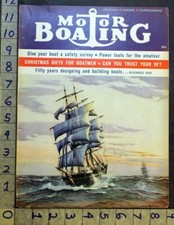 1959 CHAS ROSNER SAILING SHIP COVER EVINRUDE STARFLITE WATER SKI AD FC2749*