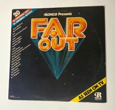 Ronco Records: "FAR OUT" VINTAGE VINYL LP 1975 Isaac Hayes STYX Frankie Valli EX