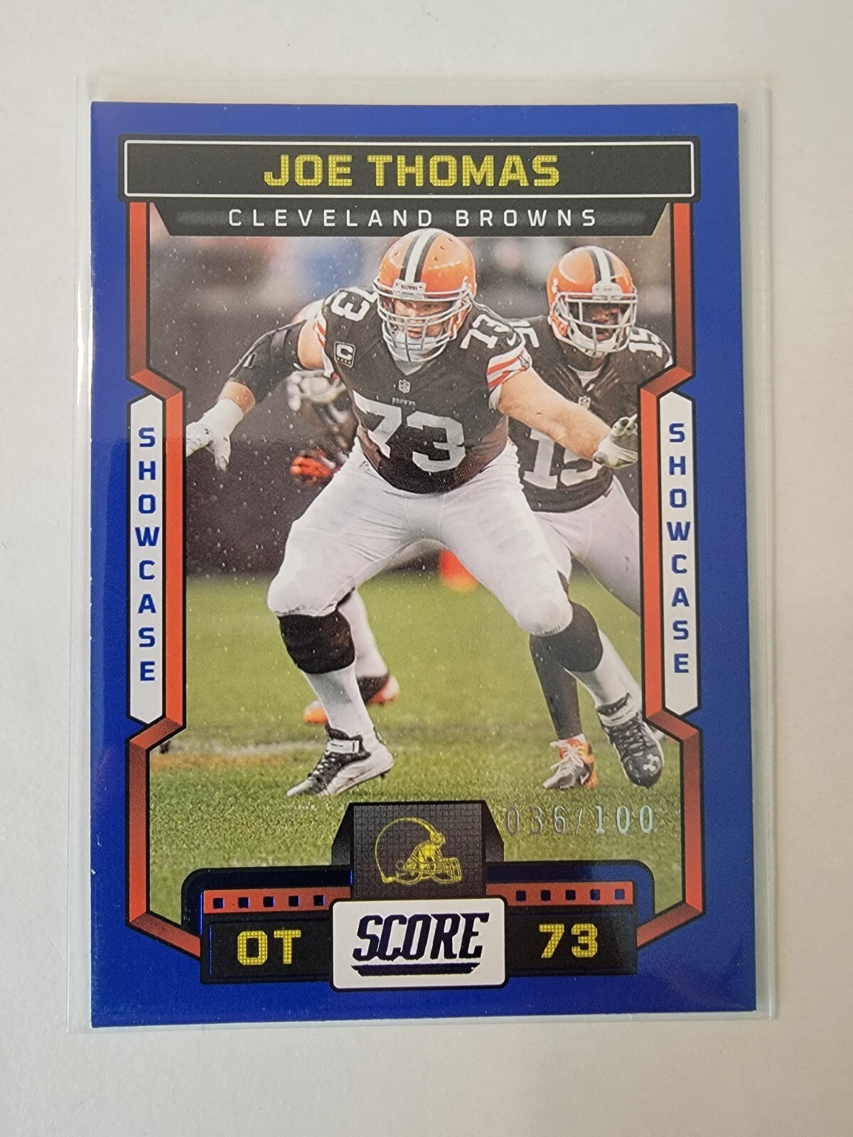2023 Score - Showcase #215 Joe Thomas /100