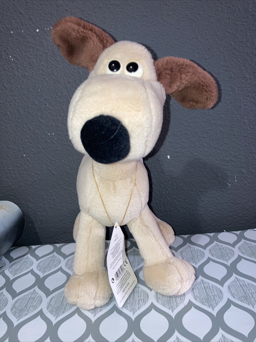 Vintage GUND Wallace and Gromit Dog Plush 7191 Limited 1989