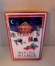 Box of 16 American Greetings "Christmas Wishes" Christmas Cards-Brand New!!