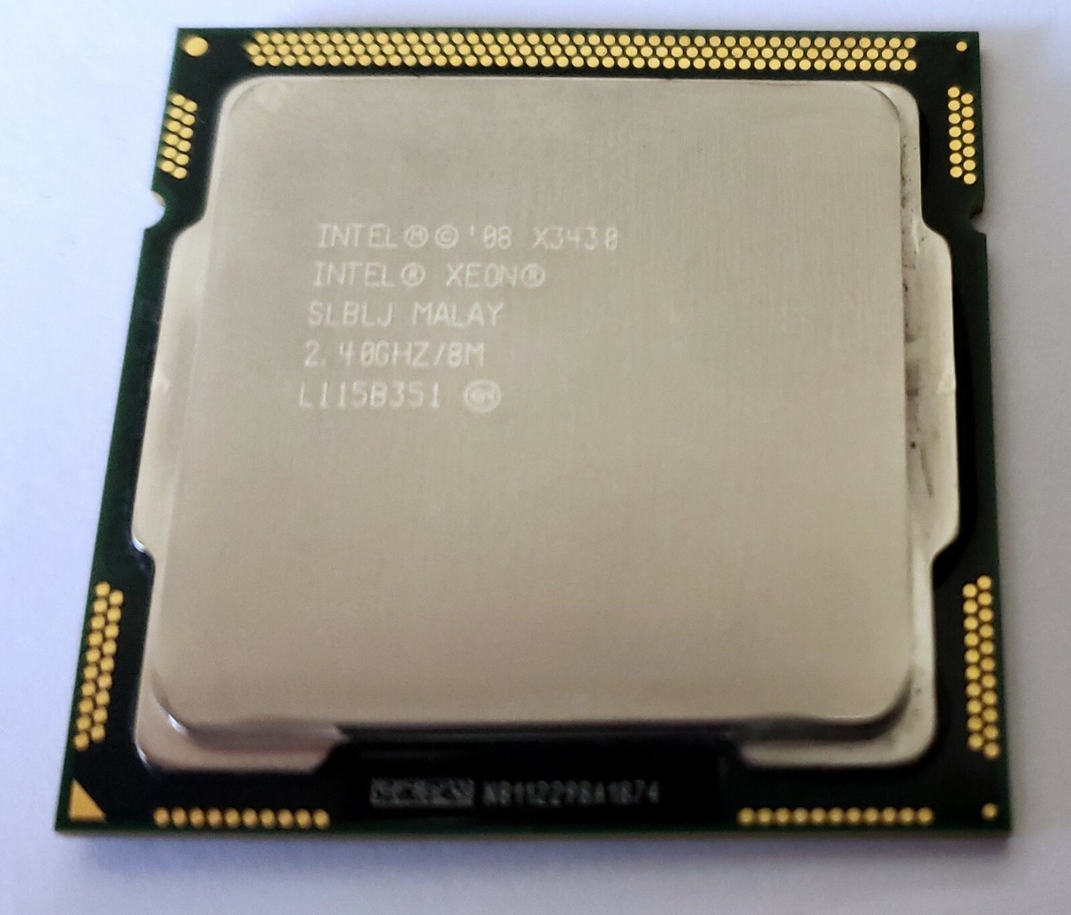 Intel Xeon X3438 SLBLJ Quad Core 2.4GHZ 8M Processor | eBay